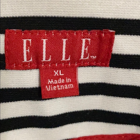 XL Elle Blck and White stripe jacket - Picture 2 of 4